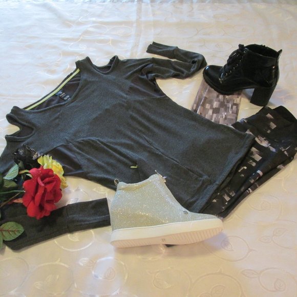 MPG Tops - MPG PERFORMANCE GEAR COLD SHOULDER – NWOT